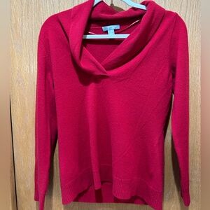 Women’s 2 ply cashmere sweater by Charter club size medium